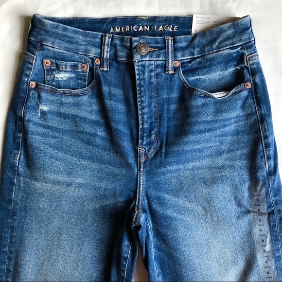 AE Luxe Curvy High Waisted Rise Jegging - Picture 5 of 13